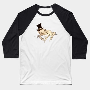 Fancy Friggin Frog Baseball T-Shirt